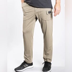 ANETIK Roam Tech lightweight Pants khaki outdoors hybrid hiking upf30 size 40